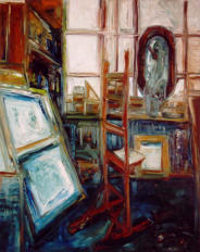 Atelier, l auf LW, 125 x 100 cm