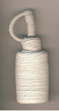 Javaana Gutta bottle, Acrylic on cotton, dimensions vary