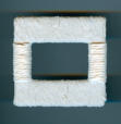 Dia Frame, Acrylic on cotton, dimensions vary