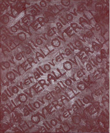 Essential Allover, Olio su tela, 60 x 50 cm