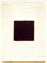 Danner Square Panel 1, Oil on cotton, 18 x 13 cm