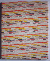 Horizontal Yelloworange, Oil on cotton, 22 x 18 cm