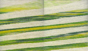 Deforming Landscape, Oil on cotton, 30 x 18 cm