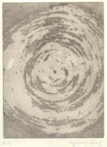 Spirals, etching on paper, 20 x 15 cm