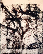Wireprint, oil on canvas, 50 x 40 cm
