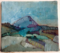 Corciano (Monte Accuto), l auf Leinen, 16 x 18 cm