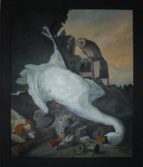 Pieter Boel Jagdtstillleben, l auf BW, 65 x 55 cm