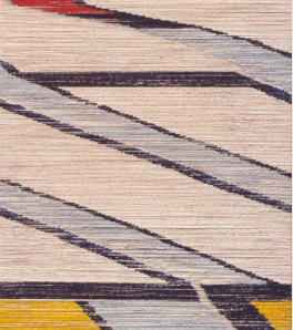 Mondrian 1c, oil & acrylics on cotton, 39,5 x 35 cm