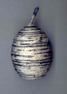 Eierkerze, Acrylic on cotton, dimensions vary