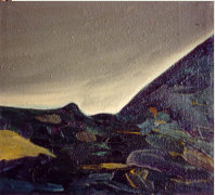 Knick Corciano (Berg), l auf LW, 16 x 18 cm
